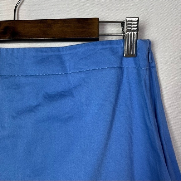 Express Light Blue Y2K 90s Zip Side Mini Skirt 9/10 - Picture 4 of 4